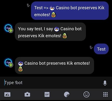 casino bot commands